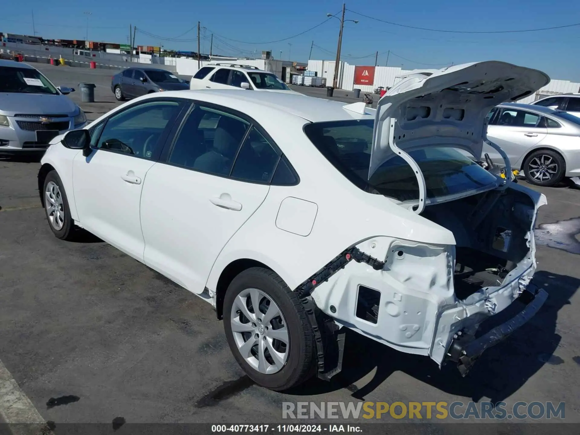 3 Photograph of a damaged car JTDEPMAE3N3033504 TOYOTA COROLLA 2022