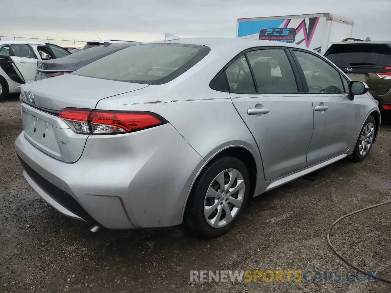 3 Photograph of a damaged car JTDEPMAE3NJ191353 TOYOTA COROLLA 2022