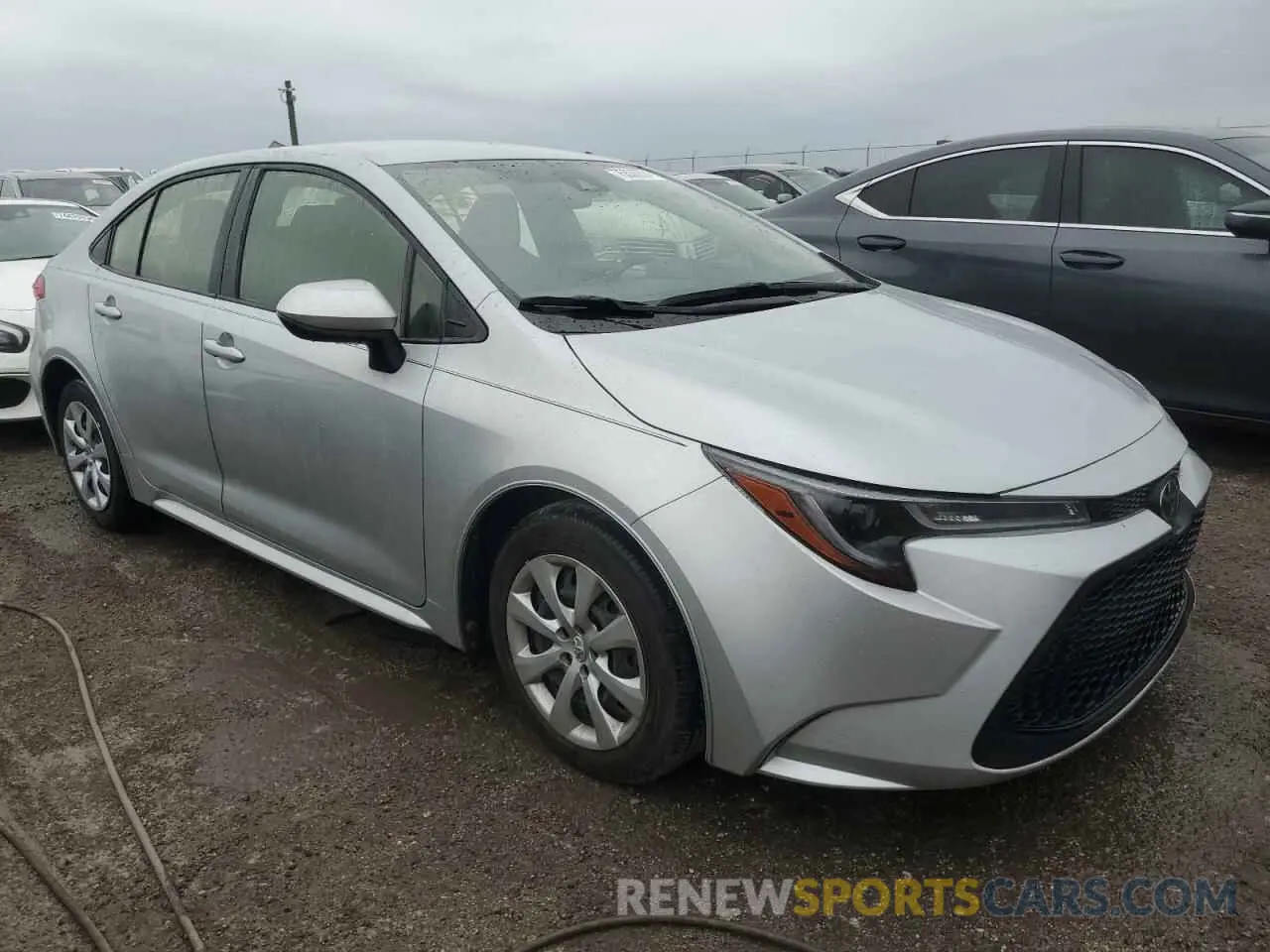 4 Photograph of a damaged car JTDEPMAE3NJ191353 TOYOTA COROLLA 2022