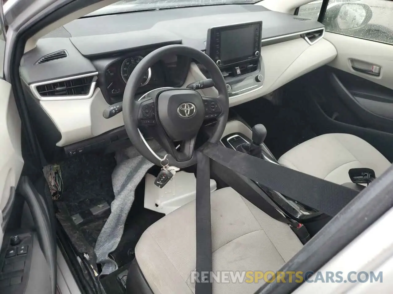 8 Photograph of a damaged car JTDEPMAE3NJ191353 TOYOTA COROLLA 2022