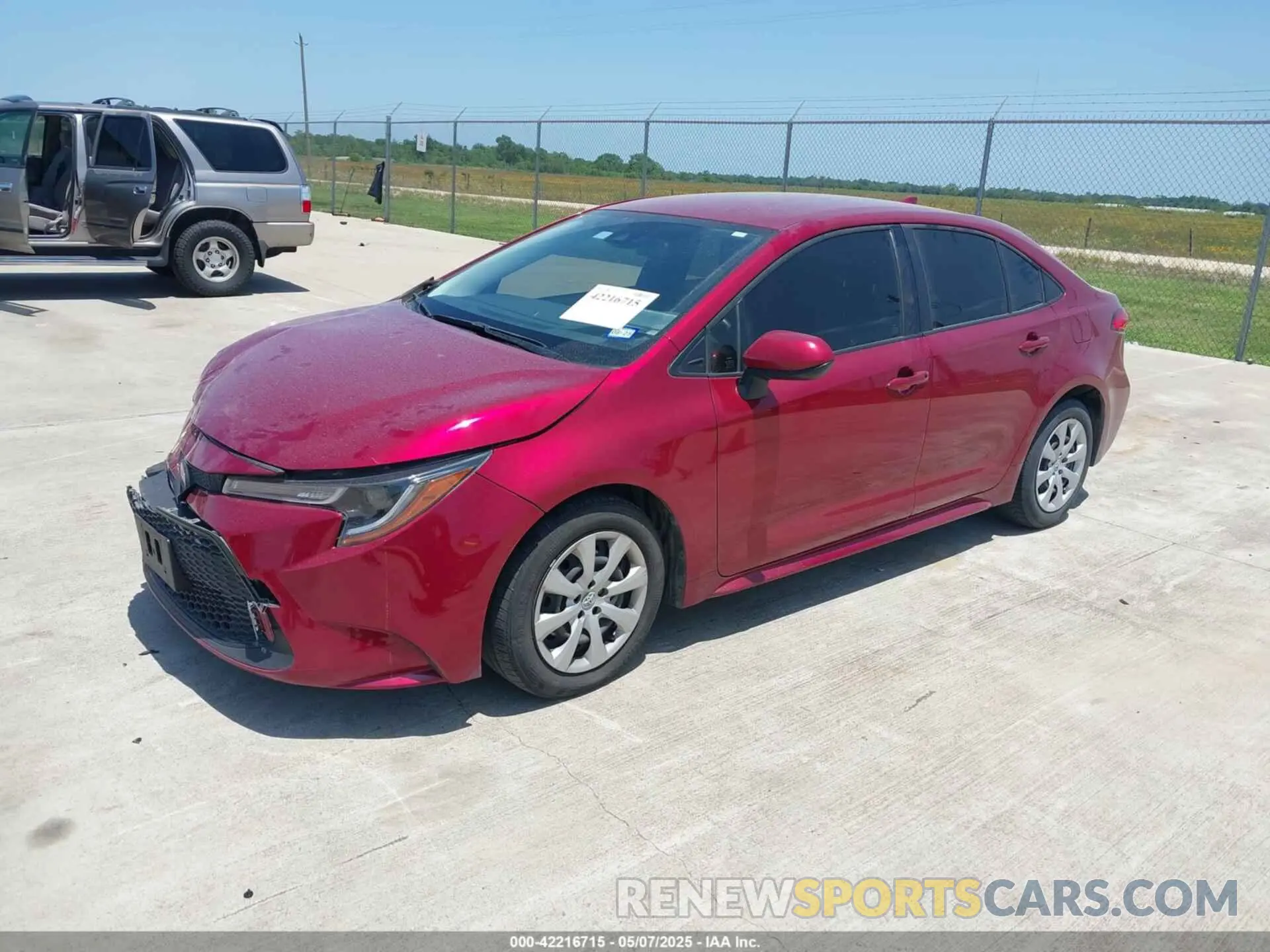 2 Photograph of a damaged car JTDEPMAE3NJ197671 TOYOTA COROLLA 2022
