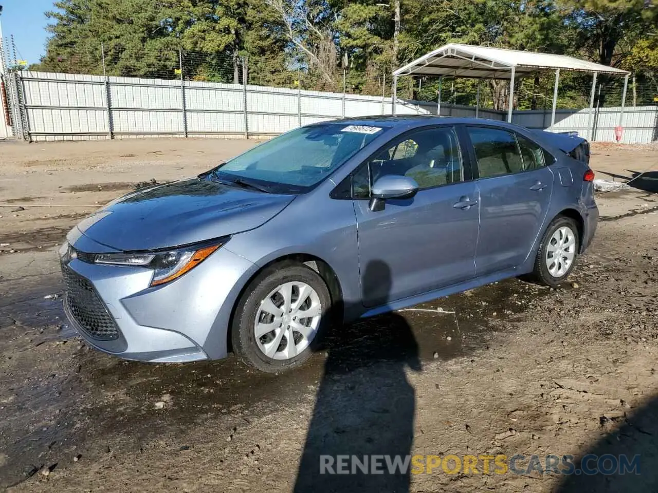 1 Photograph of a damaged car JTDEPMAE3NJ198691 TOYOTA COROLLA 2022