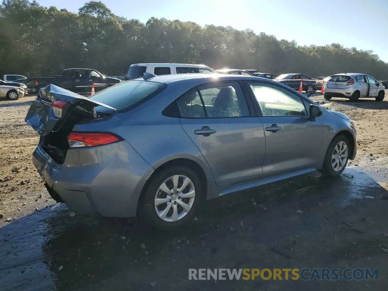 3 Photograph of a damaged car JTDEPMAE3NJ198691 TOYOTA COROLLA 2022