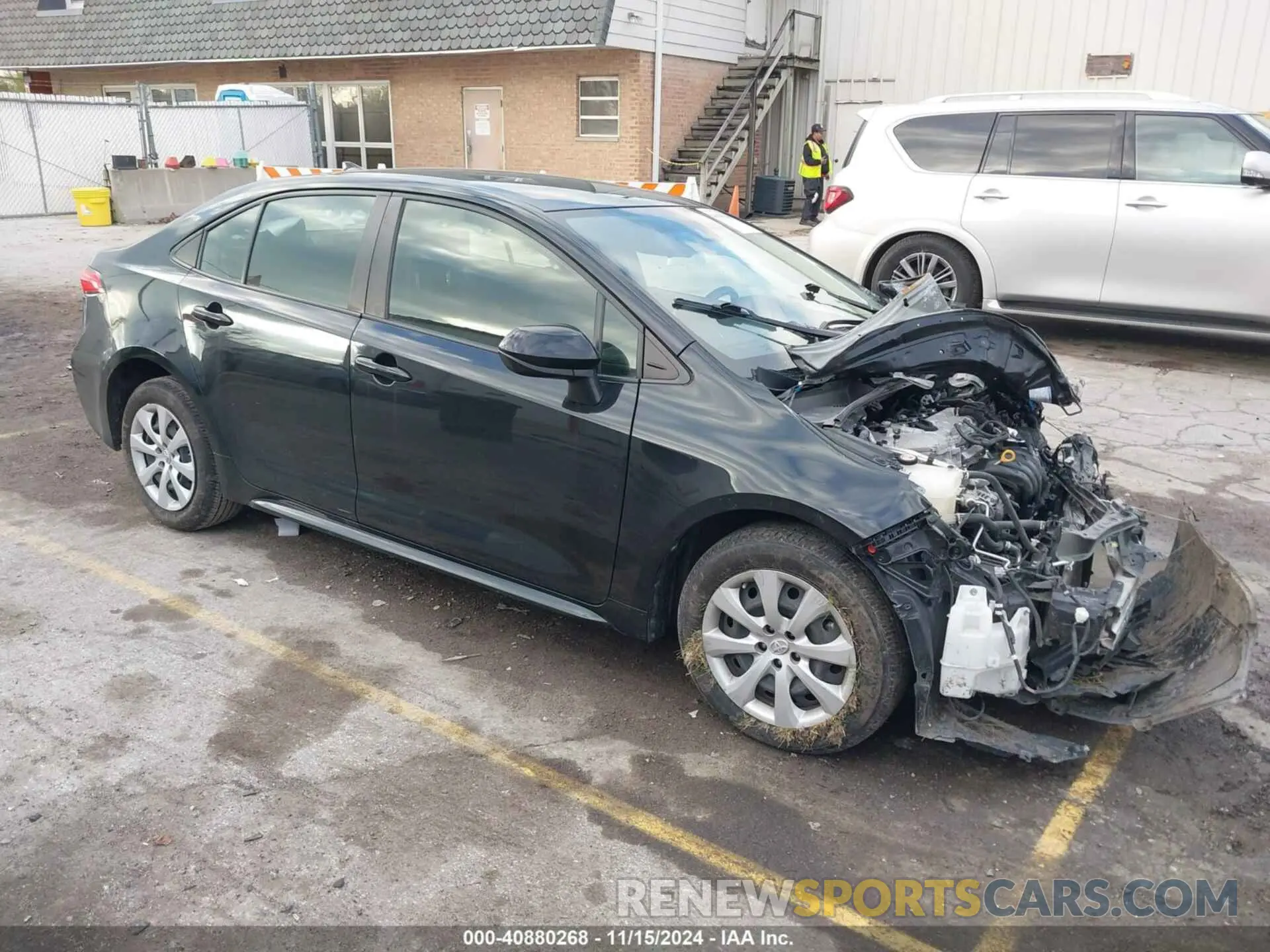 1 Photograph of a damaged car JTDEPMAE3NJ198819 TOYOTA COROLLA 2022