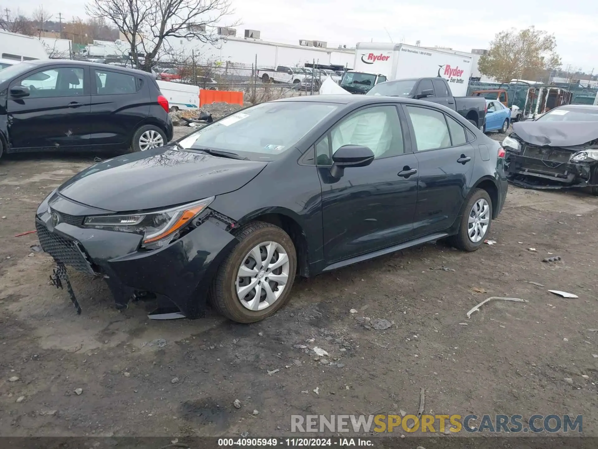 2 Photograph of a damaged car JTDEPMAE3NJ200309 TOYOTA COROLLA 2022