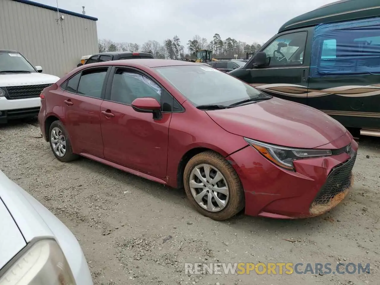 4 Photograph of a damaged car JTDEPMAE3NJ203887 TOYOTA COROLLA 2022