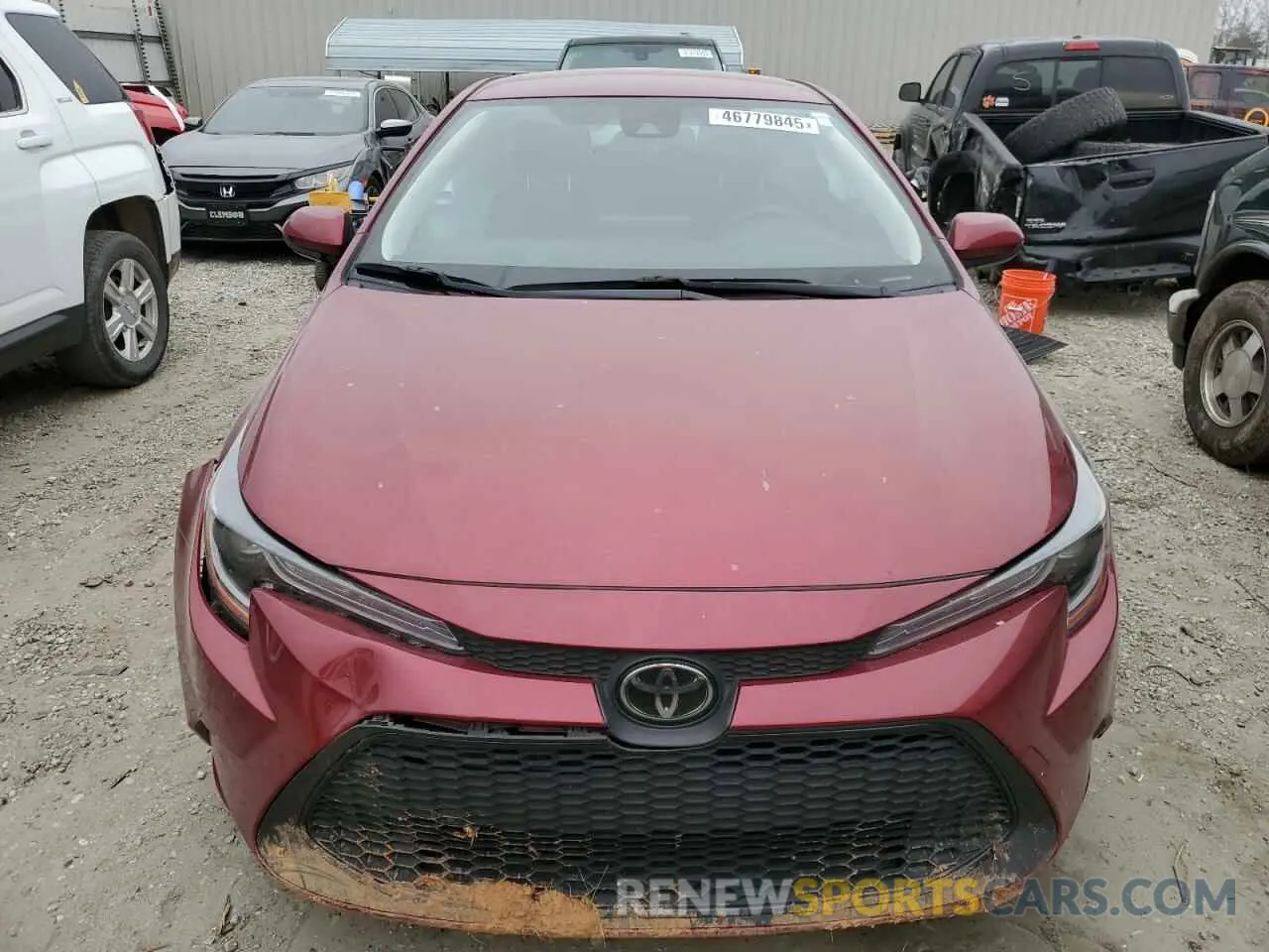 5 Photograph of a damaged car JTDEPMAE3NJ203887 TOYOTA COROLLA 2022