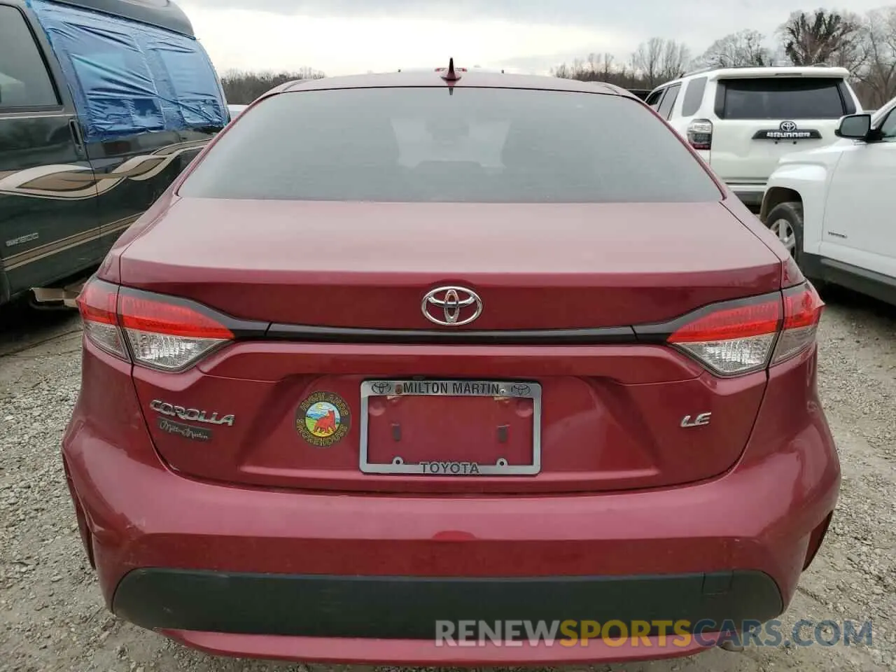 6 Photograph of a damaged car JTDEPMAE3NJ203887 TOYOTA COROLLA 2022