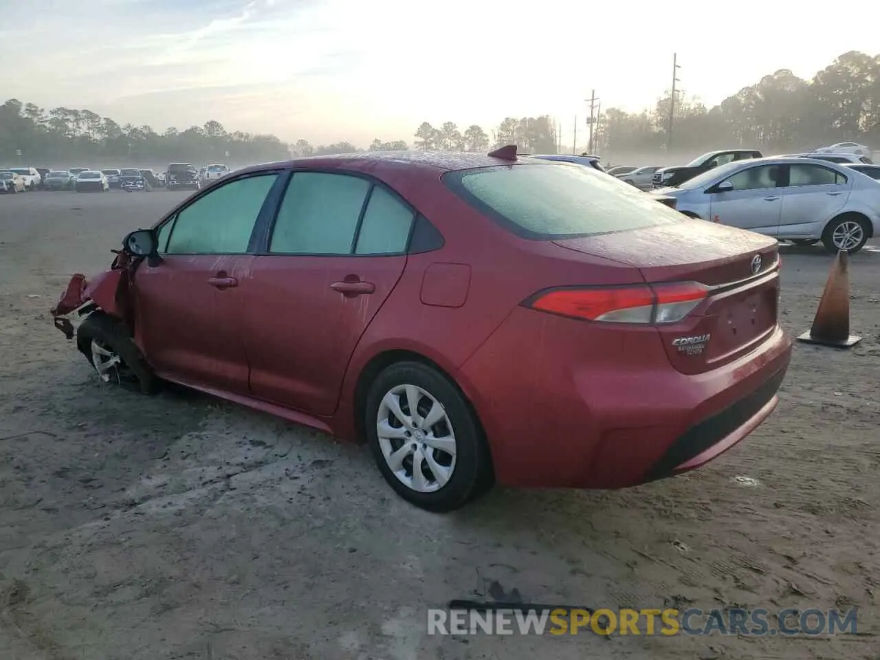 2 Photograph of a damaged car JTDEPMAE3NJ206563 TOYOTA COROLLA 2022