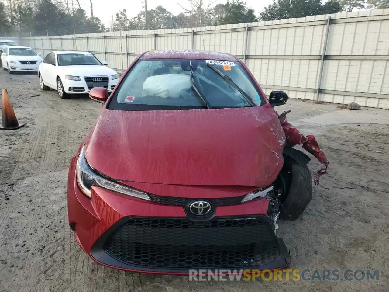 5 Photograph of a damaged car JTDEPMAE3NJ206563 TOYOTA COROLLA 2022