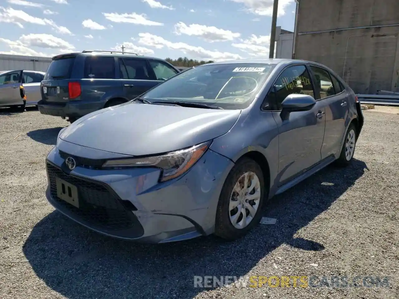 2 Photograph of a damaged car JTDEPMAE3NJ208104 TOYOTA COROLLA 2022