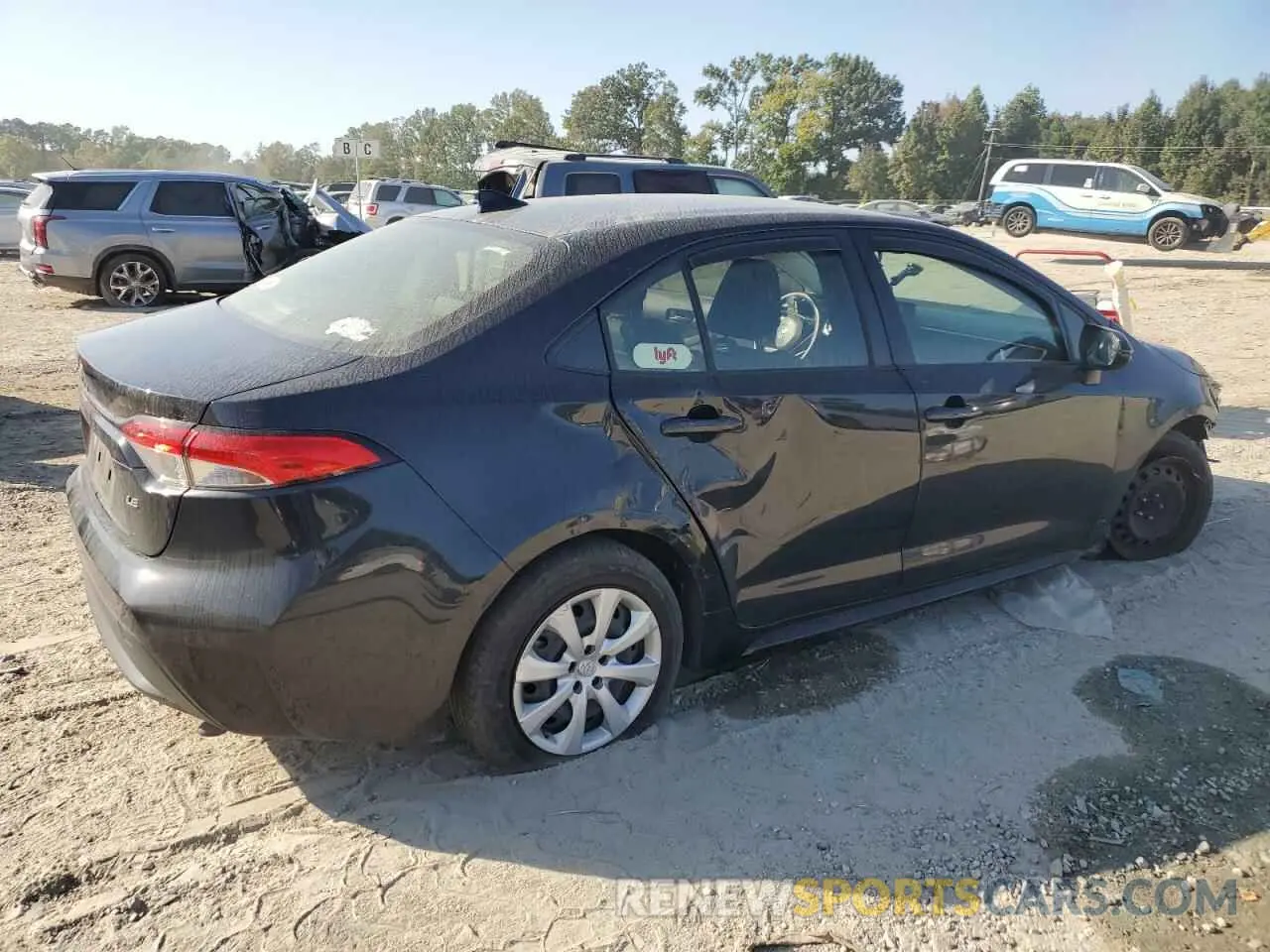 3 Photograph of a damaged car JTDEPMAE3NJ209219 TOYOTA COROLLA 2022