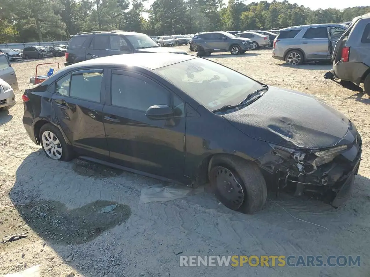 4 Photograph of a damaged car JTDEPMAE3NJ209219 TOYOTA COROLLA 2022