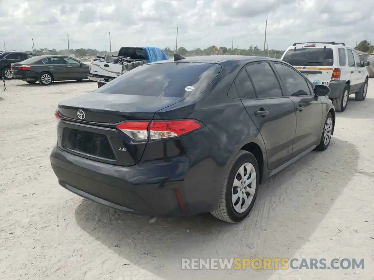 4 Photograph of a damaged car JTDEPMAE3NJ210483 TOYOTA COROLLA 2022