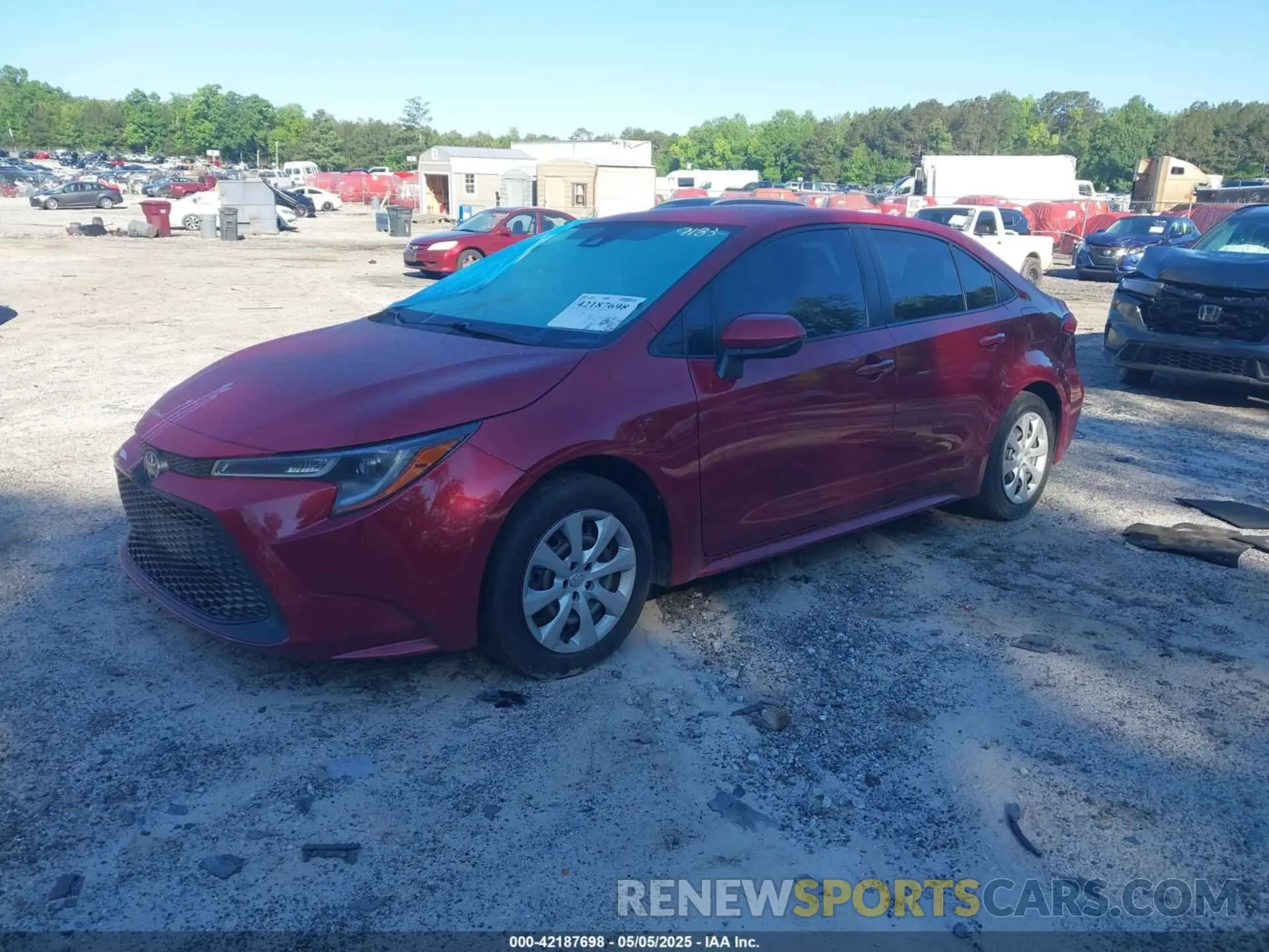 2 Photograph of a damaged car JTDEPMAE3NJ219183 TOYOTA COROLLA 2022
