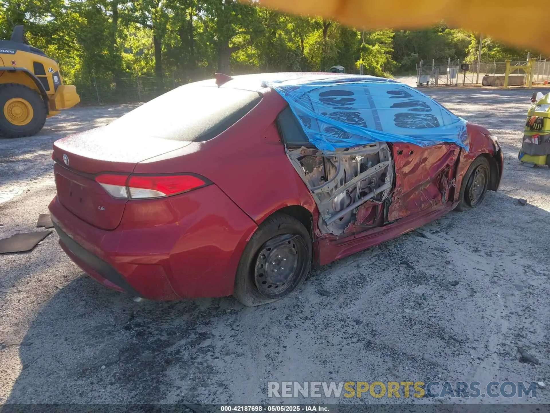 4 Photograph of a damaged car JTDEPMAE3NJ219183 TOYOTA COROLLA 2022