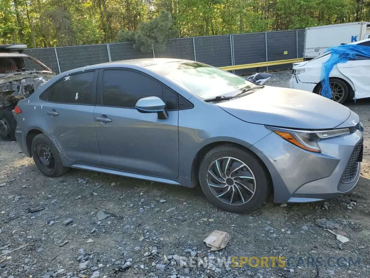 4 Photograph of a damaged car JTDEPMAE3NJ220253 TOYOTA COROLLA 2022
