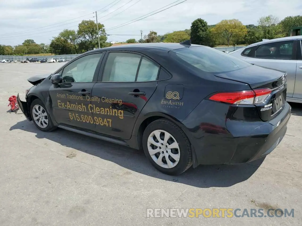 2 Photograph of a damaged car JTDEPMAE3NJ221998 TOYOTA COROLLA 2022