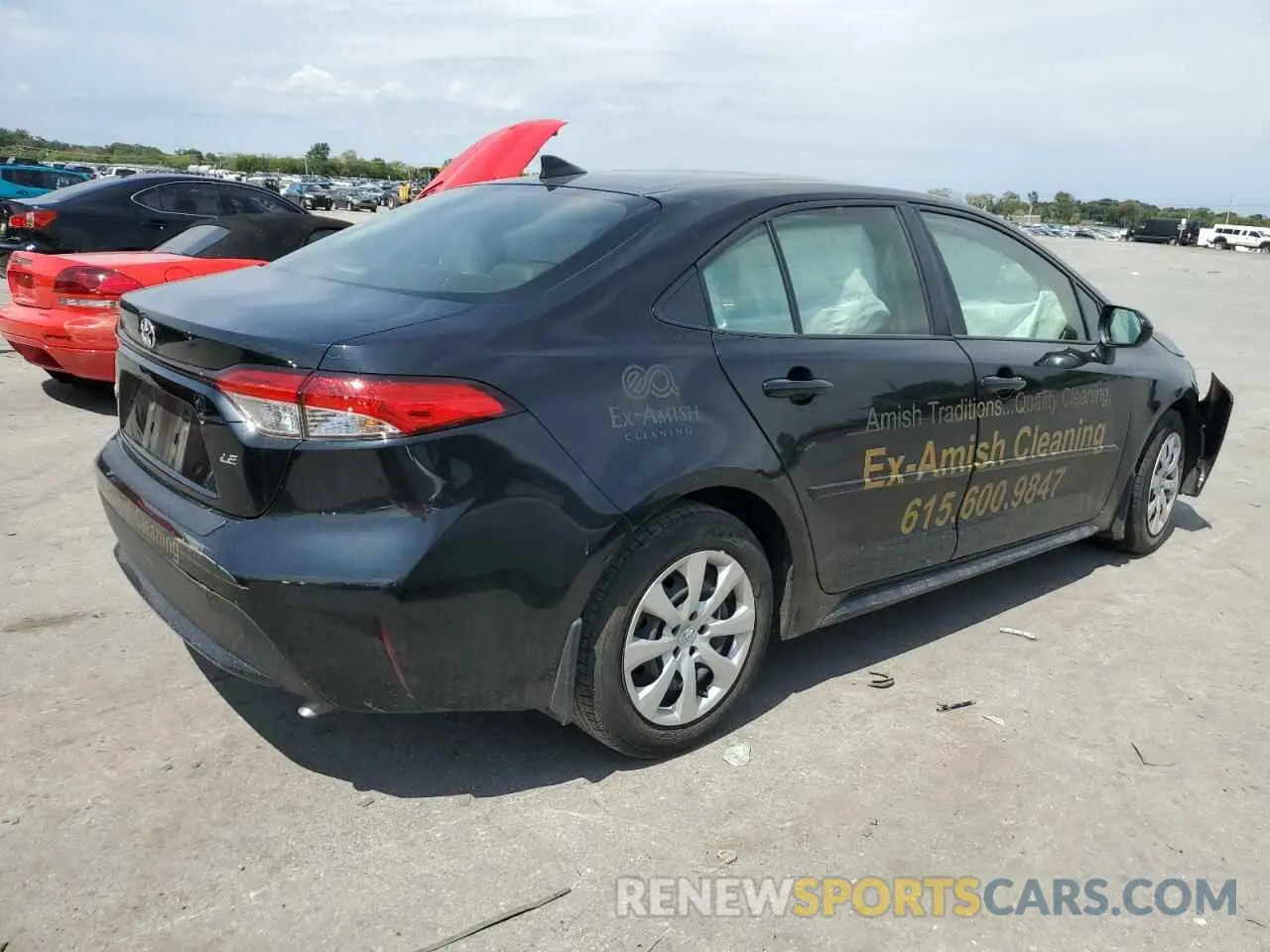3 Photograph of a damaged car JTDEPMAE3NJ221998 TOYOTA COROLLA 2022