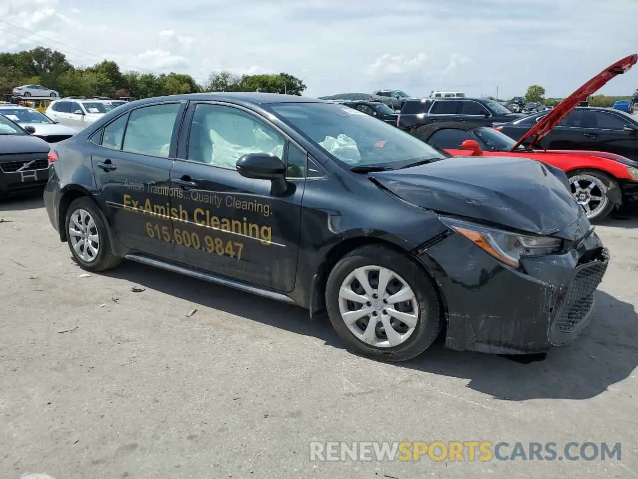 4 Photograph of a damaged car JTDEPMAE3NJ221998 TOYOTA COROLLA 2022