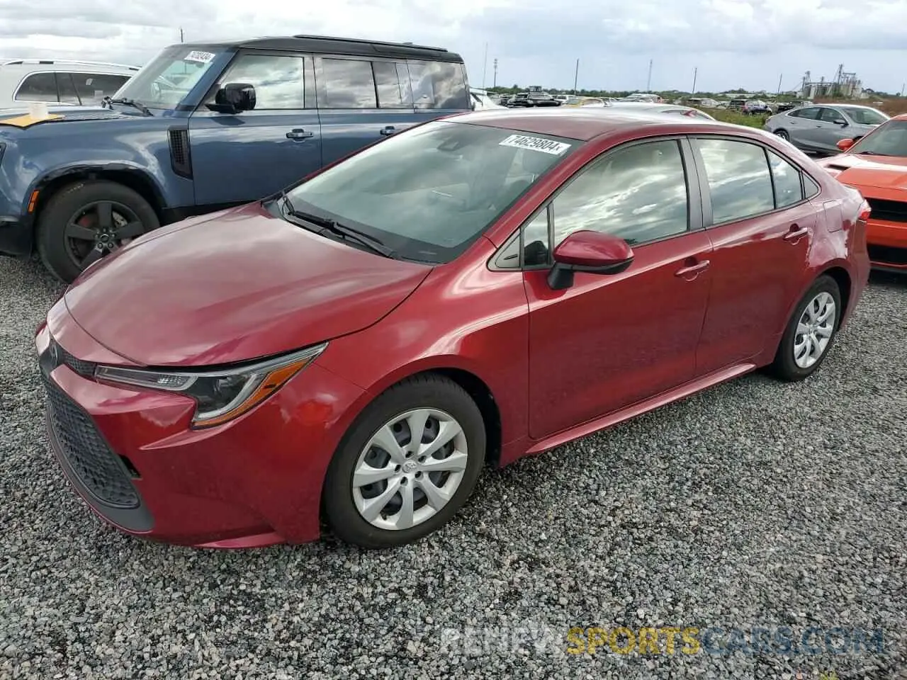 1 Photograph of a damaged car JTDEPMAE3NJ223847 TOYOTA COROLLA 2022