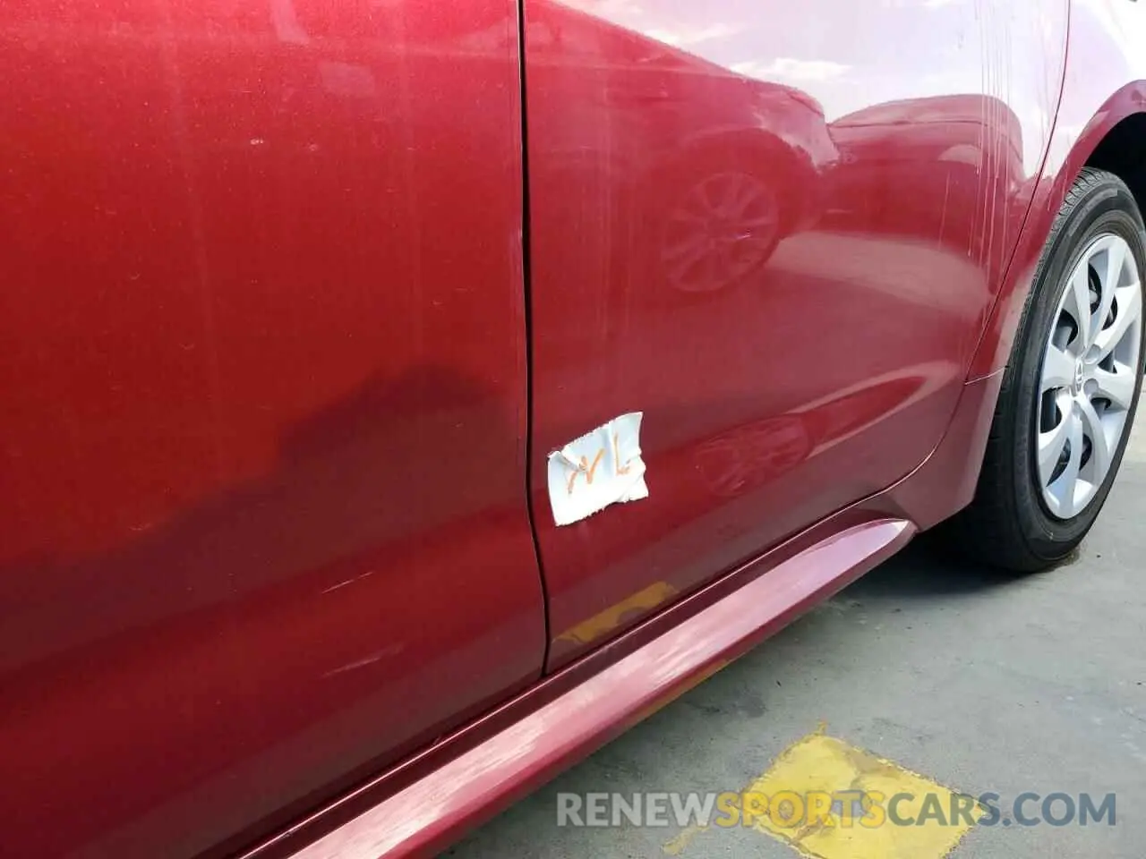 12 Photograph of a damaged car JTDEPMAE3NJ223847 TOYOTA COROLLA 2022