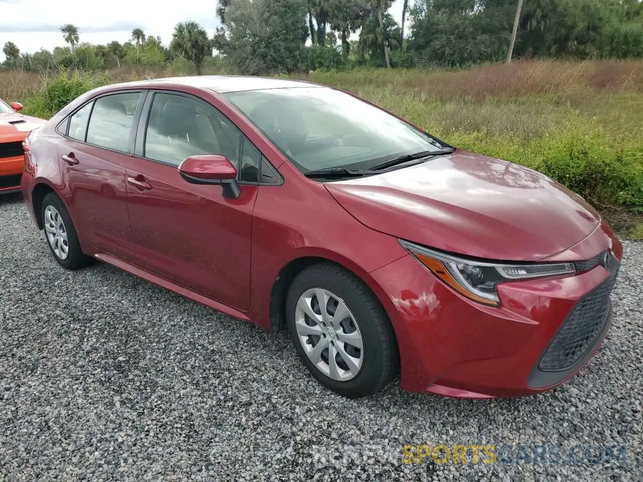 4 Photograph of a damaged car JTDEPMAE3NJ223847 TOYOTA COROLLA 2022