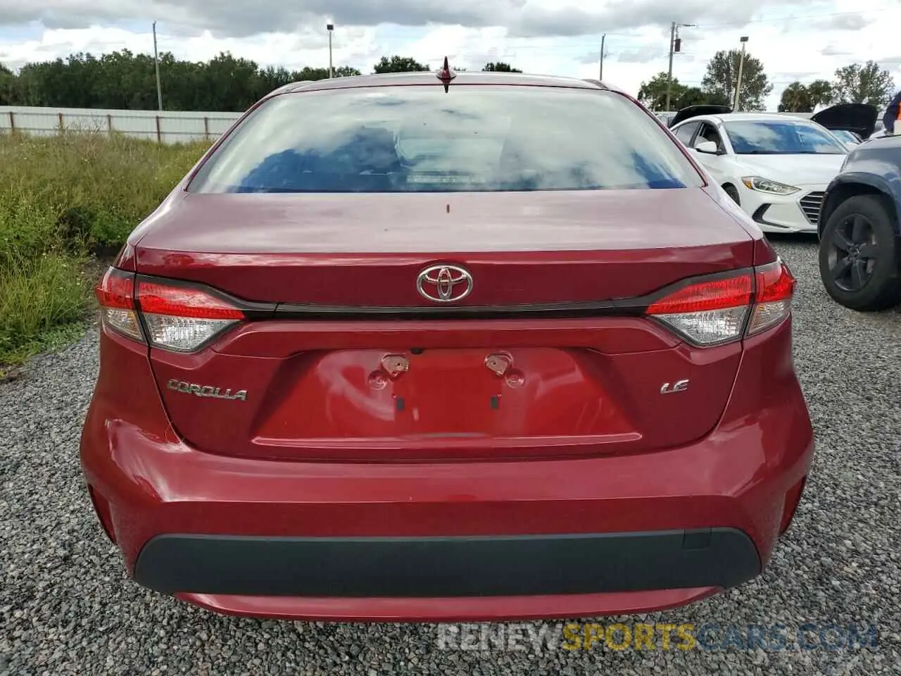 6 Photograph of a damaged car JTDEPMAE3NJ223847 TOYOTA COROLLA 2022