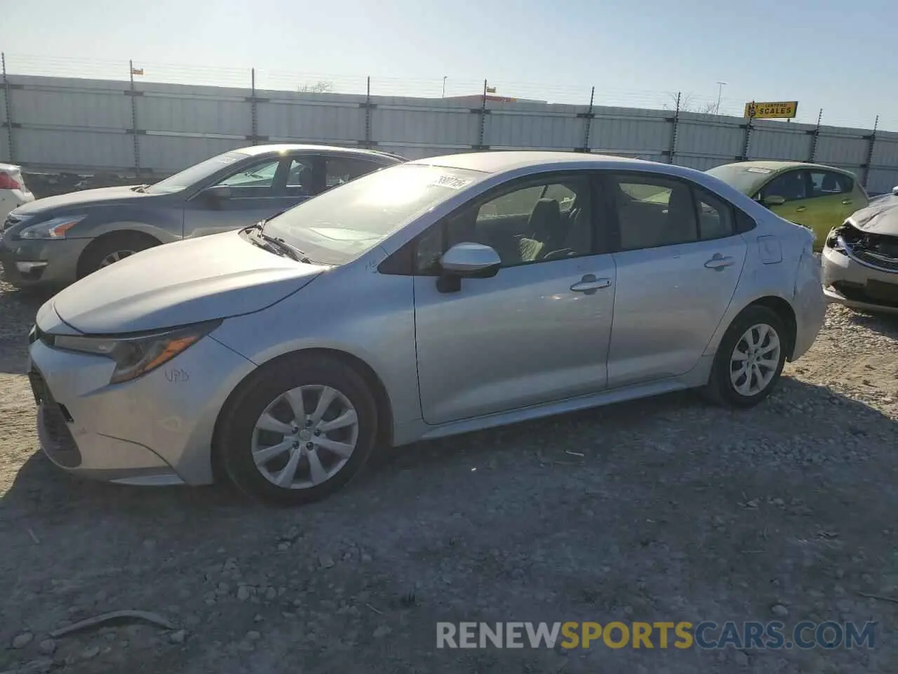 1 Photograph of a damaged car JTDEPMAE3NJ226831 TOYOTA COROLLA 2022