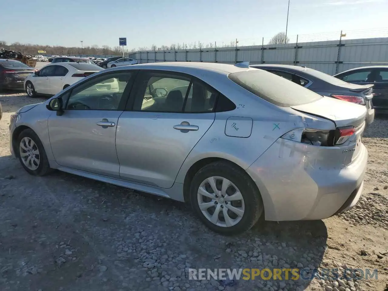 2 Photograph of a damaged car JTDEPMAE3NJ226831 TOYOTA COROLLA 2022