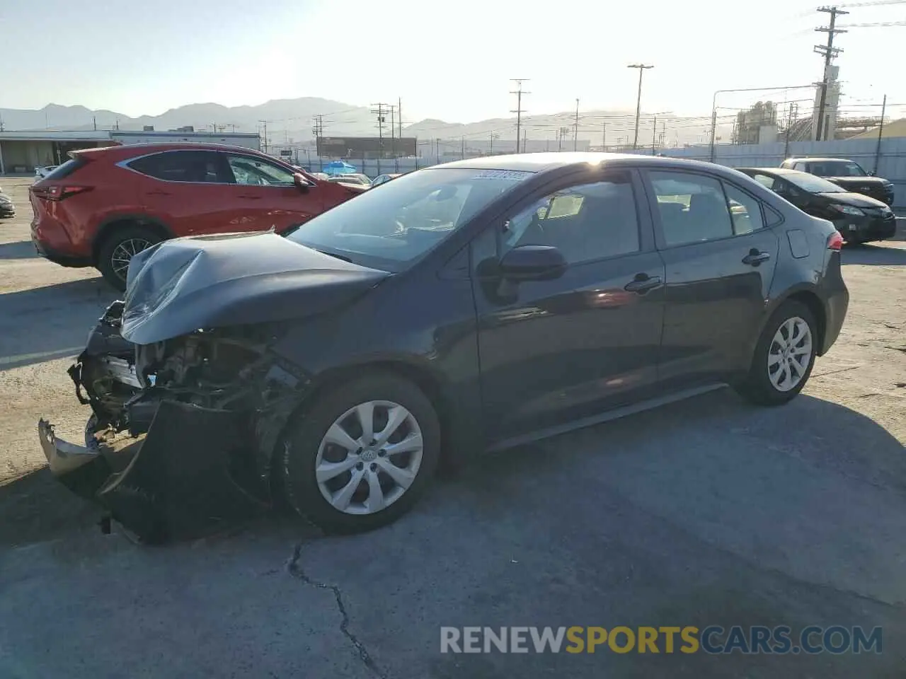 1 Photograph of a damaged car JTDEPMAE3NJ231320 TOYOTA COROLLA 2022