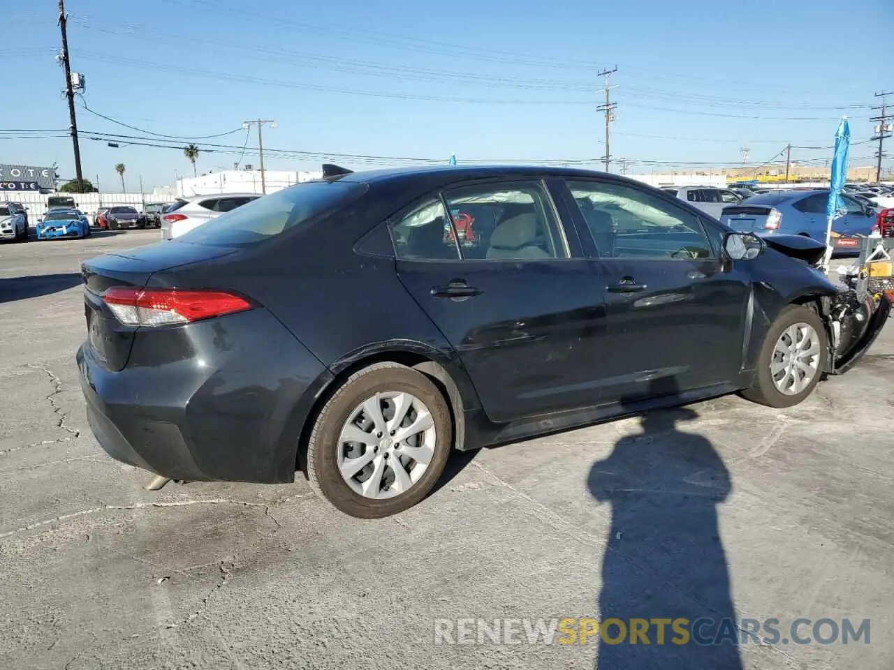 3 Photograph of a damaged car JTDEPMAE3NJ231320 TOYOTA COROLLA 2022