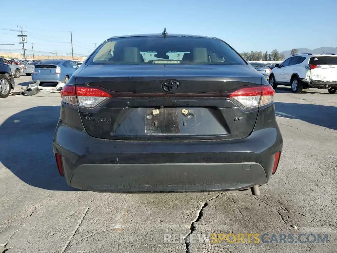6 Photograph of a damaged car JTDEPMAE3NJ231320 TOYOTA COROLLA 2022