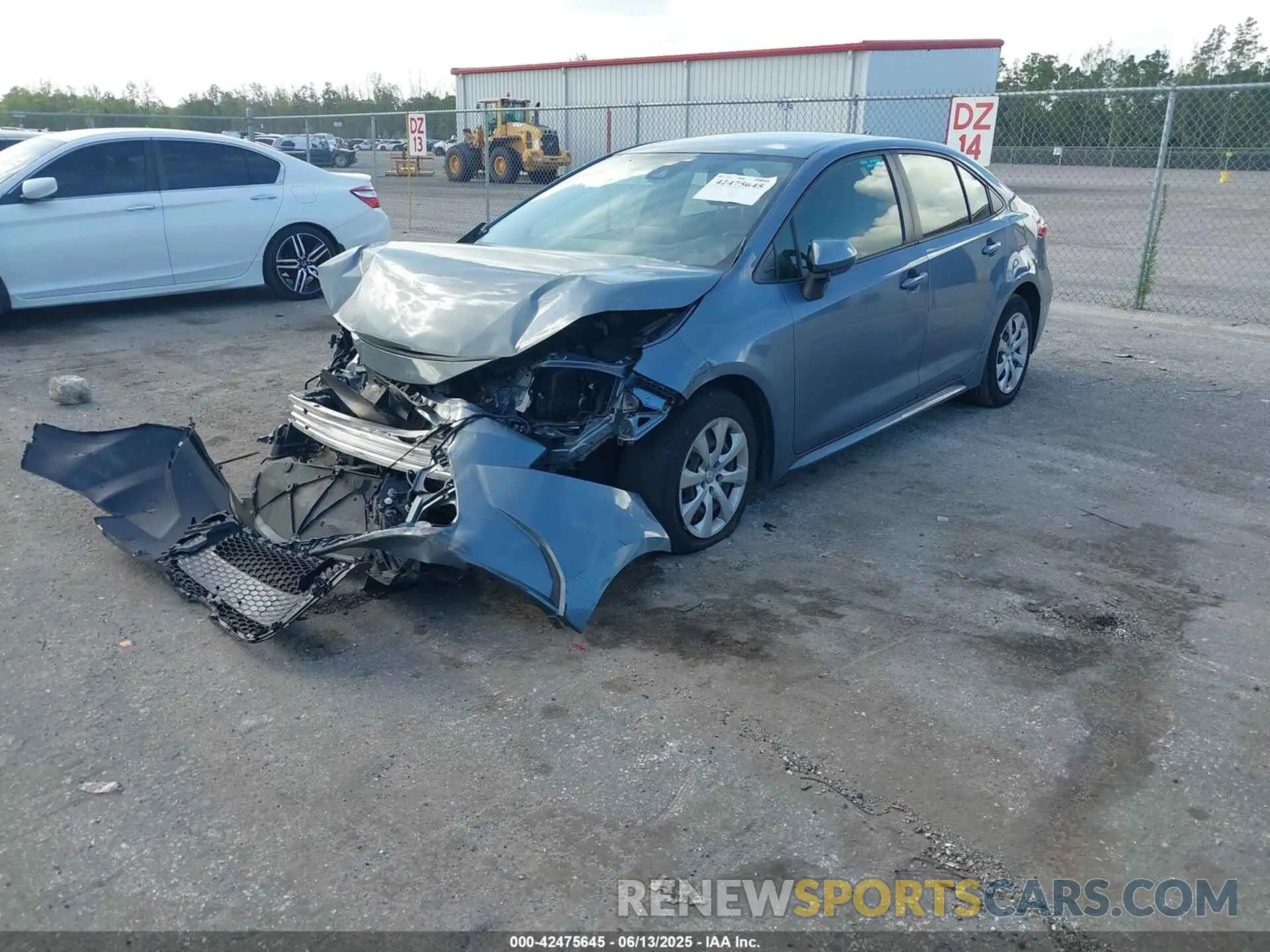 2 Photograph of a damaged car JTDEPMAE4N3000995 TOYOTA COROLLA 2022
