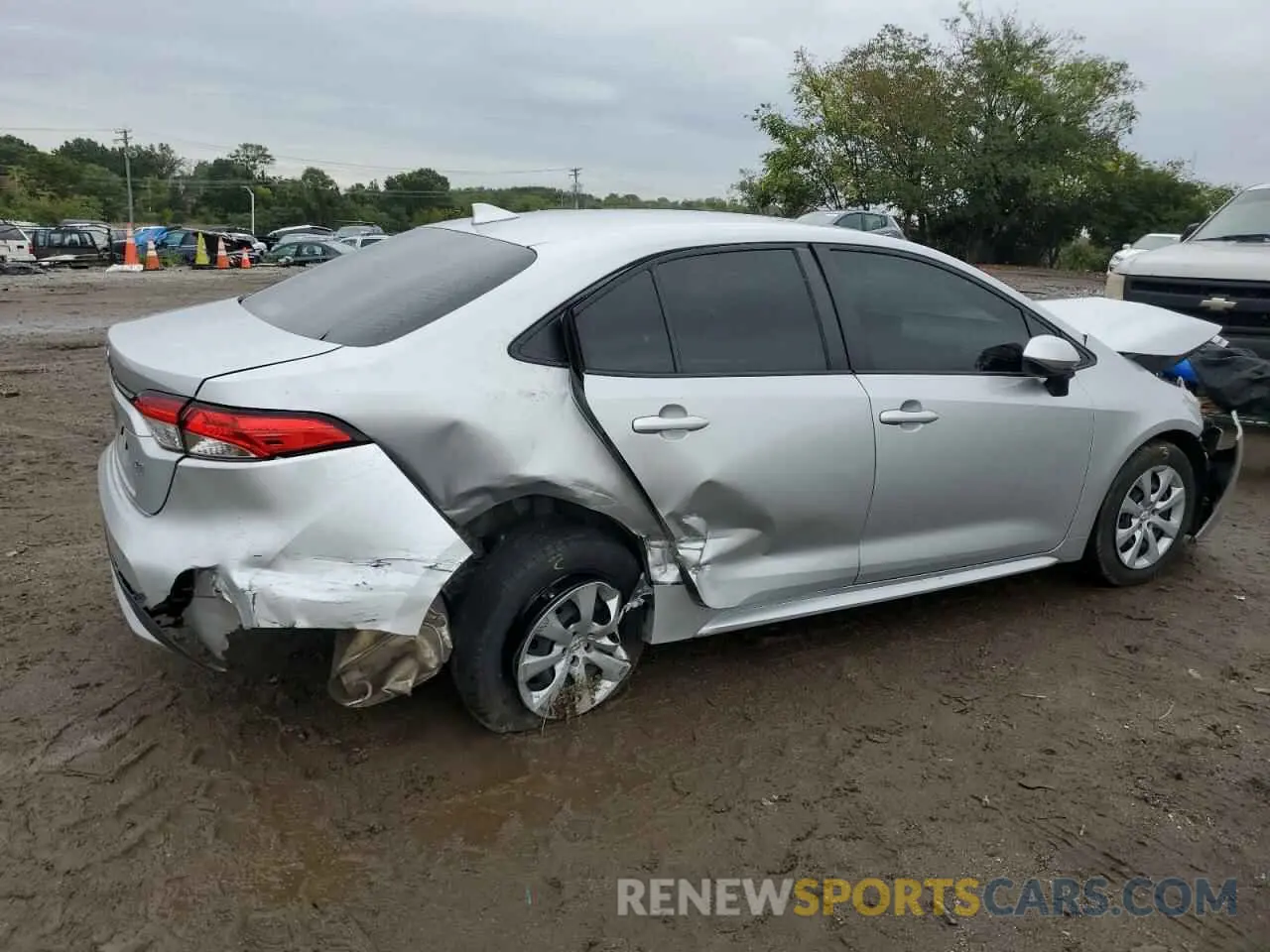 3 Photograph of a damaged car JTDEPMAE4N3005159 TOYOTA COROLLA 2022