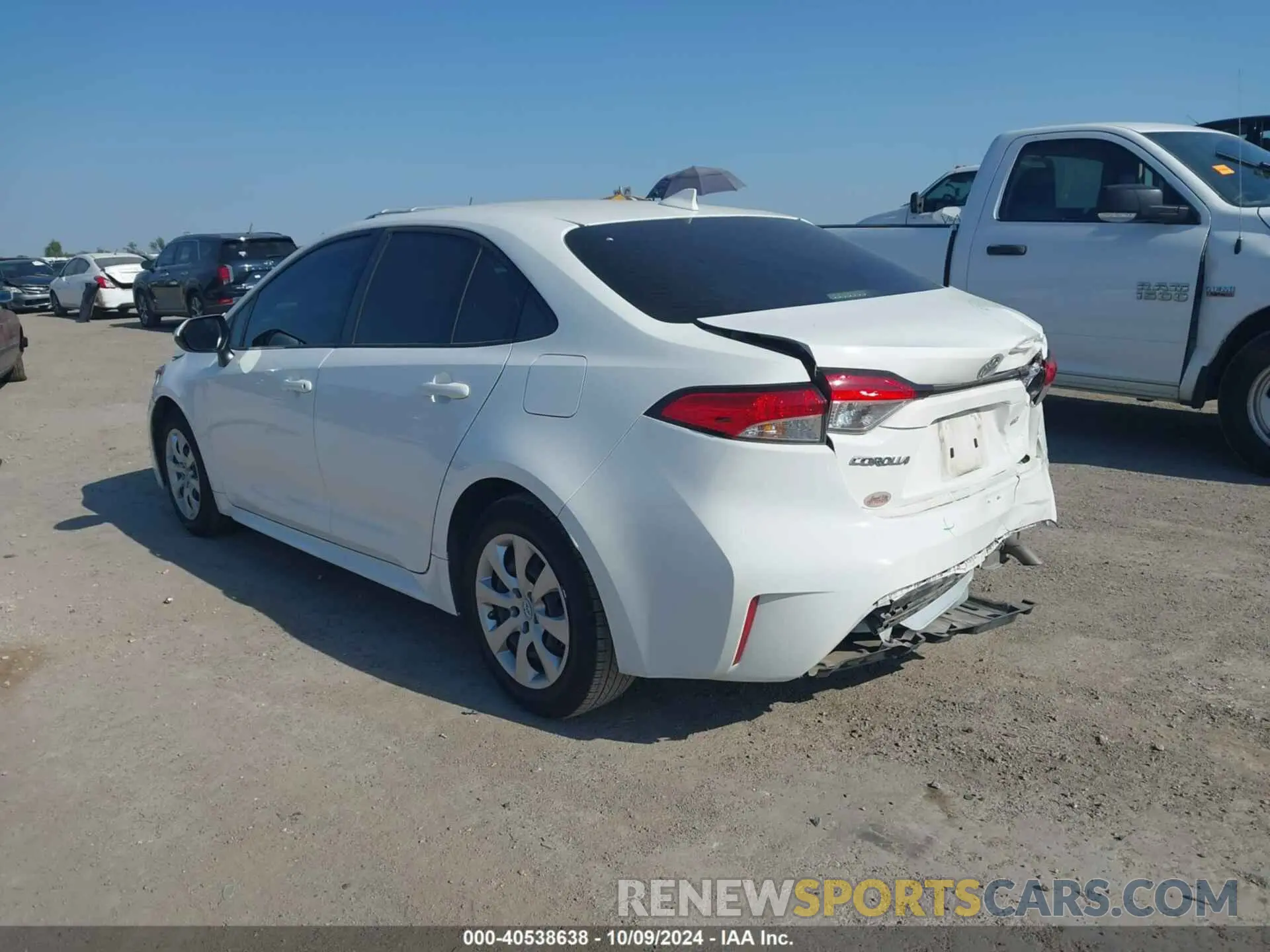3 Photograph of a damaged car JTDEPMAE4N3006408 TOYOTA COROLLA 2022