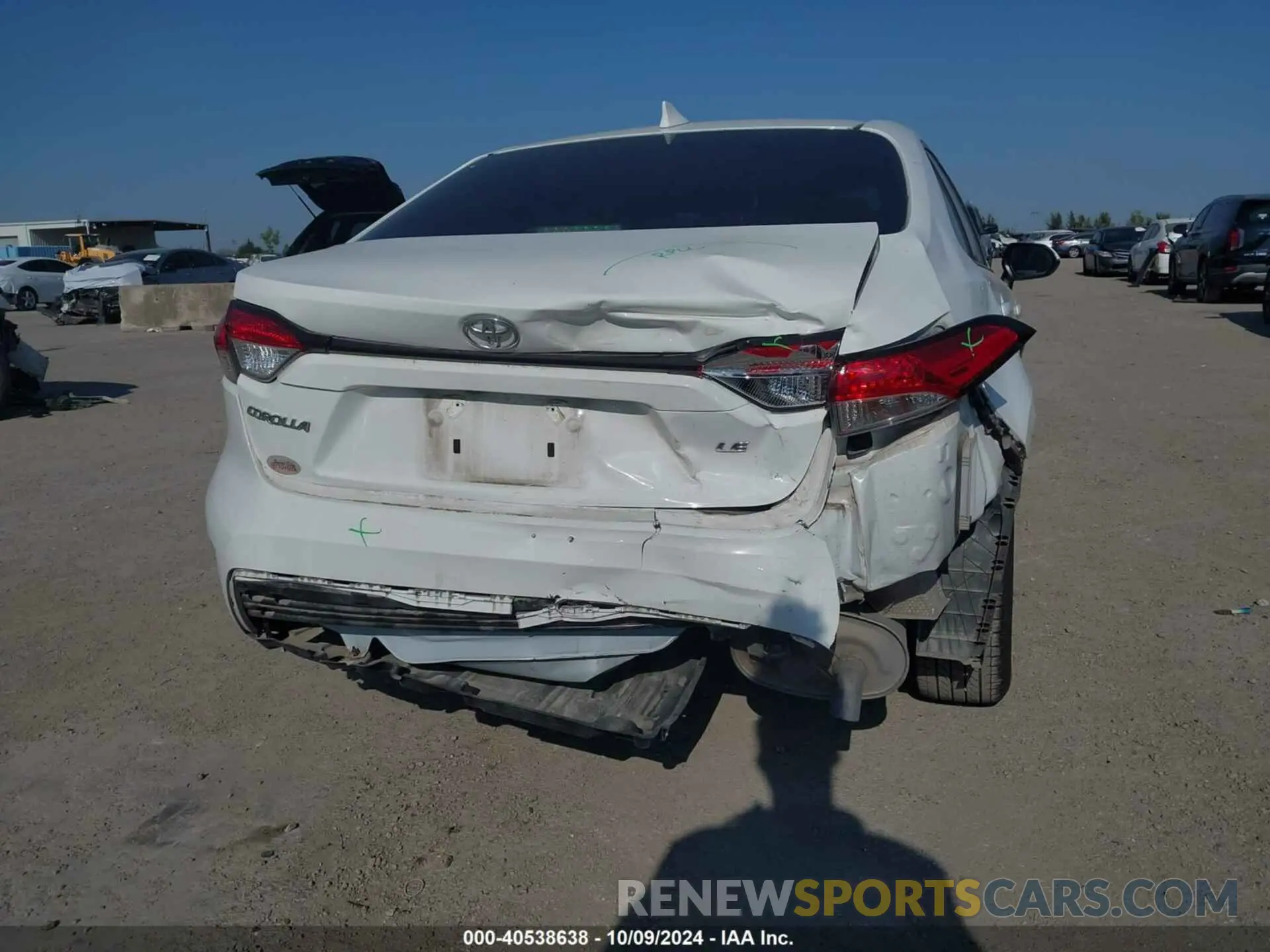6 Photograph of a damaged car JTDEPMAE4N3006408 TOYOTA COROLLA 2022