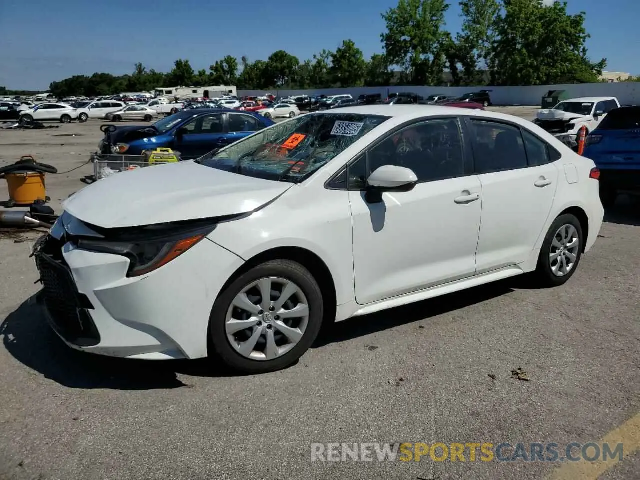 1 Photograph of a damaged car JTDEPMAE4N3009082 TOYOTA COROLLA 2022
