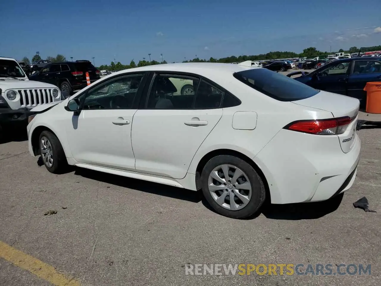 2 Photograph of a damaged car JTDEPMAE4N3009082 TOYOTA COROLLA 2022