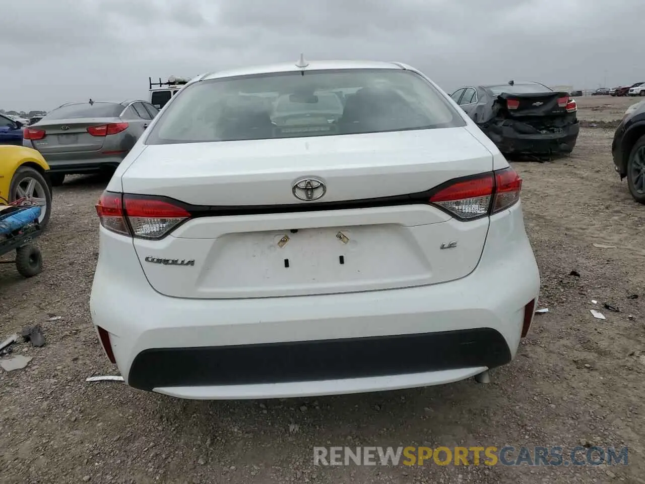 6 Photograph of a damaged car JTDEPMAE4N3016727 TOYOTA COROLLA 2022