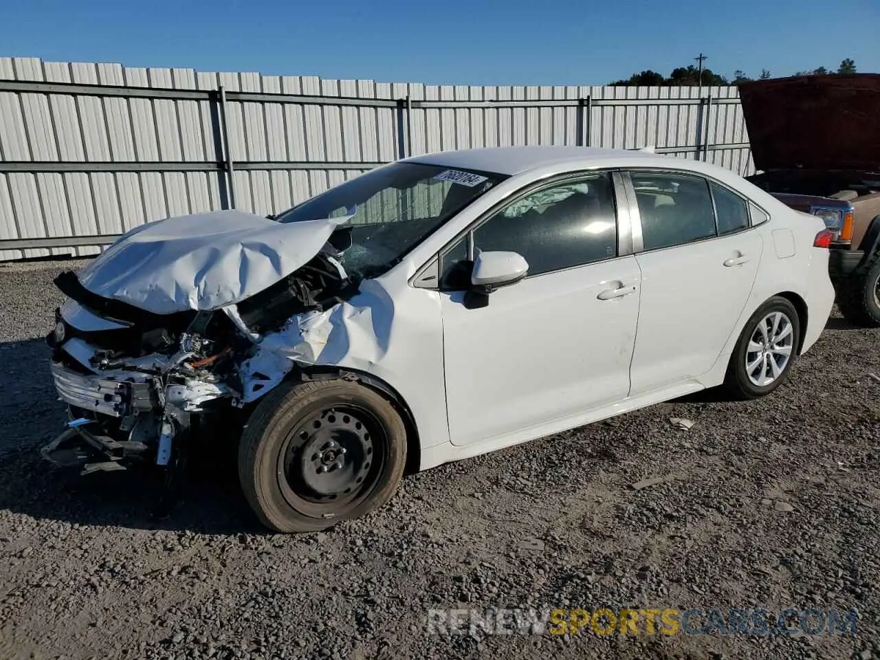 1 Photograph of a damaged car JTDEPMAE4N3023631 TOYOTA COROLLA 2022