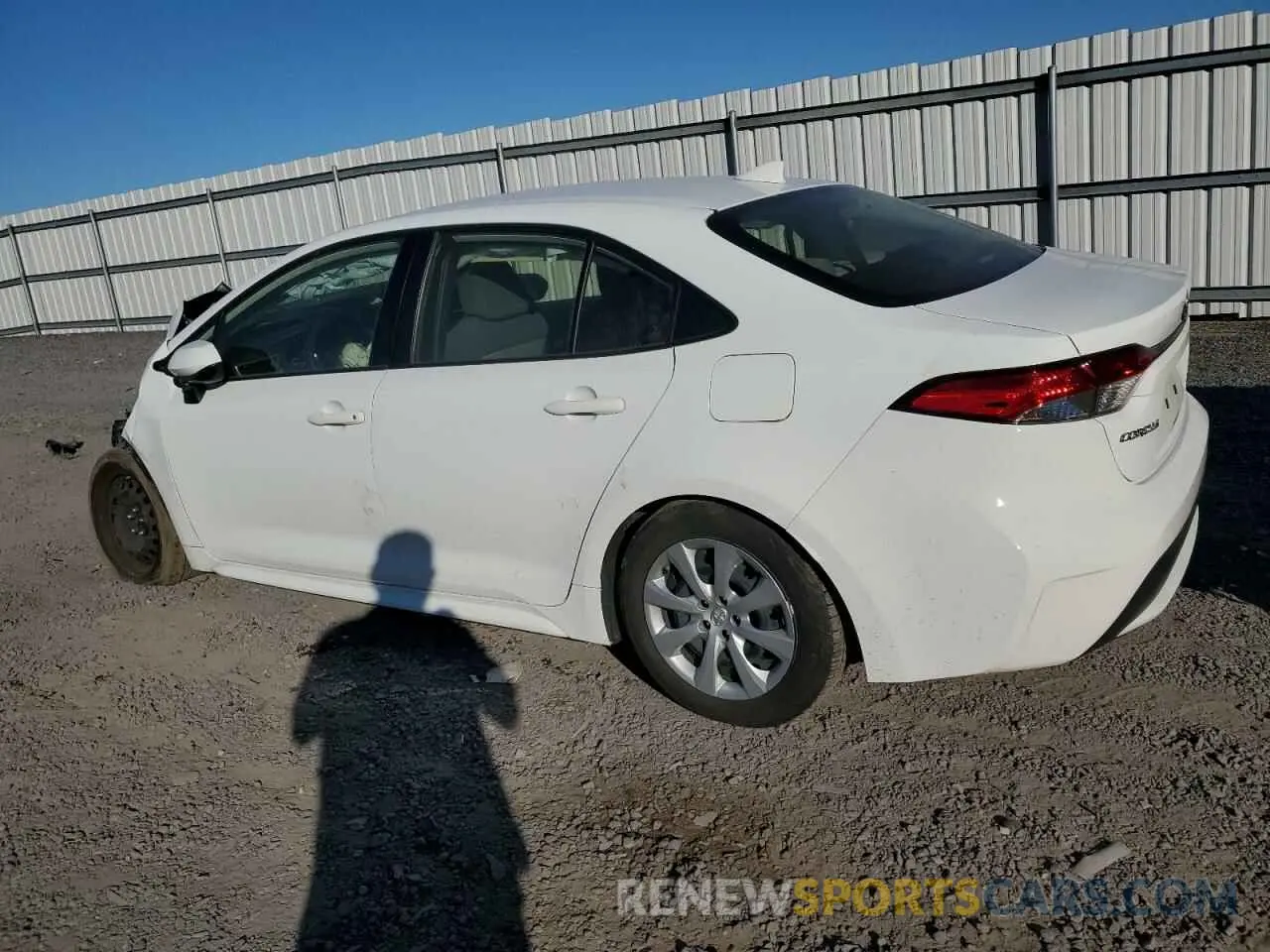 2 Photograph of a damaged car JTDEPMAE4N3023631 TOYOTA COROLLA 2022