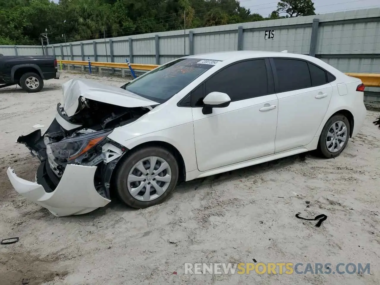 1 Photograph of a damaged car JTDEPMAE4N3024200 TOYOTA COROLLA 2022