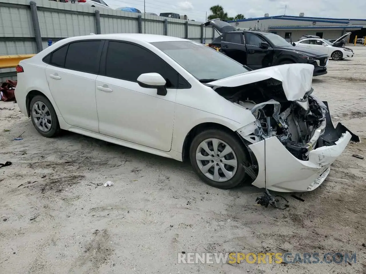 4 Photograph of a damaged car JTDEPMAE4N3024200 TOYOTA COROLLA 2022