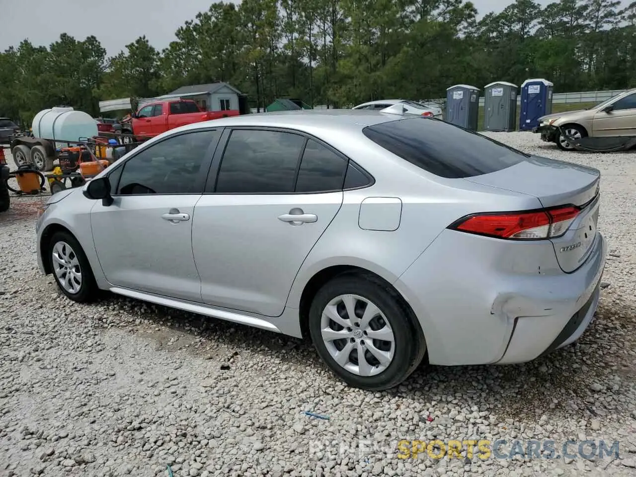 2 Photograph of a damaged car JTDEPMAE4N3026089 TOYOTA COROLLA 2022
