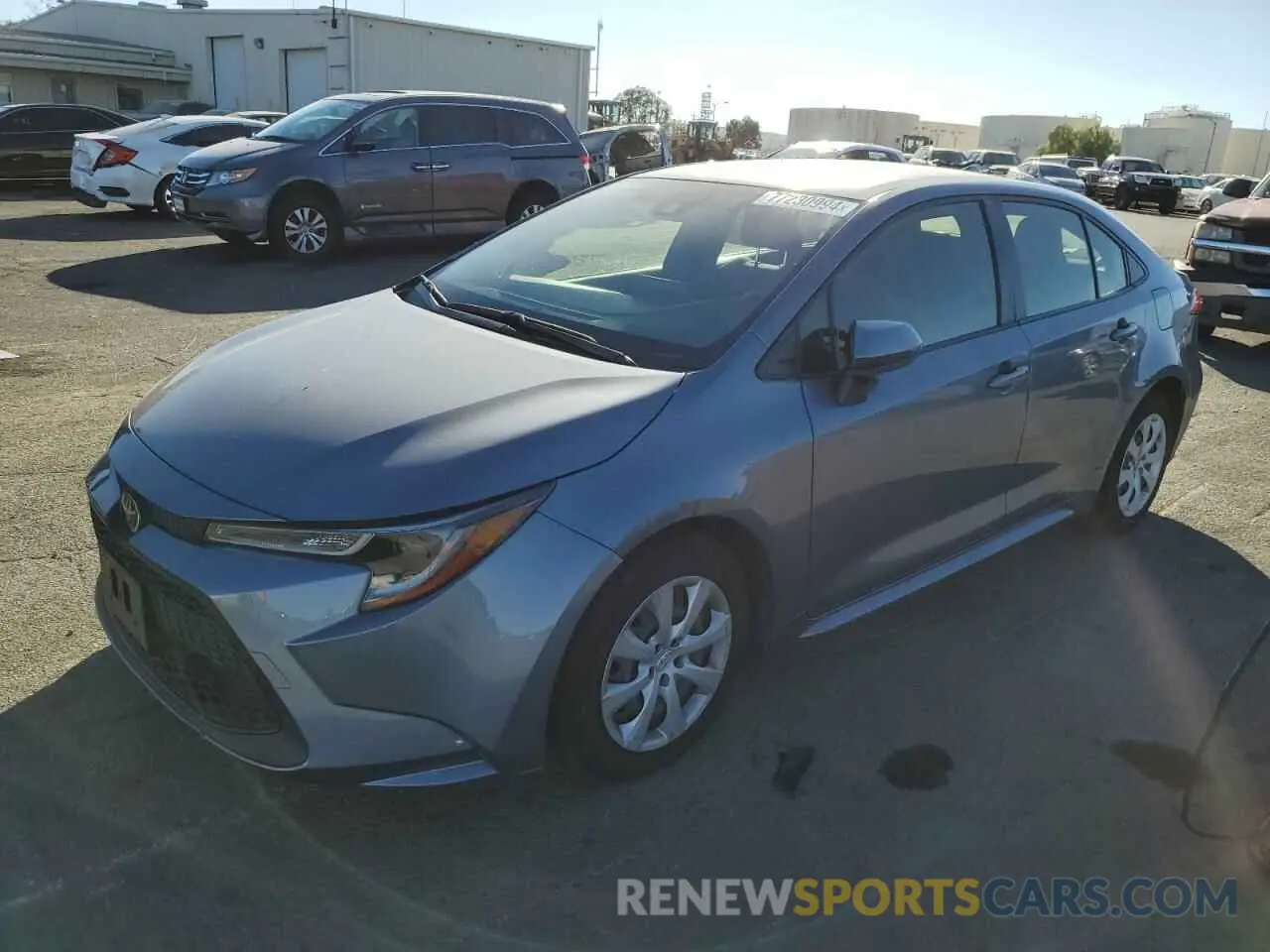 1 Photograph of a damaged car JTDEPMAE4N3026917 TOYOTA COROLLA 2022