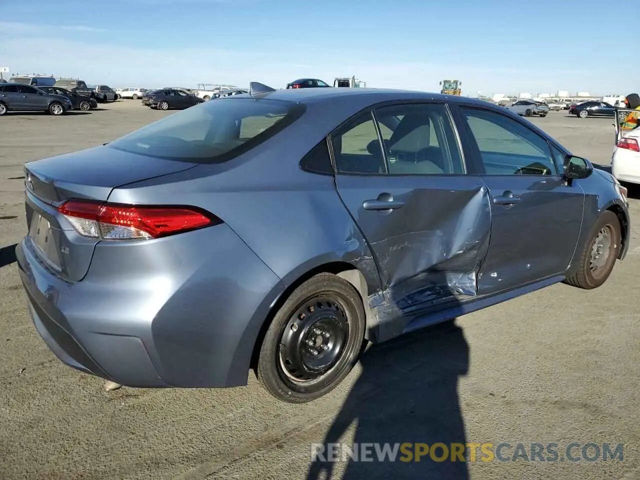 3 Photograph of a damaged car JTDEPMAE4N3026917 TOYOTA COROLLA 2022