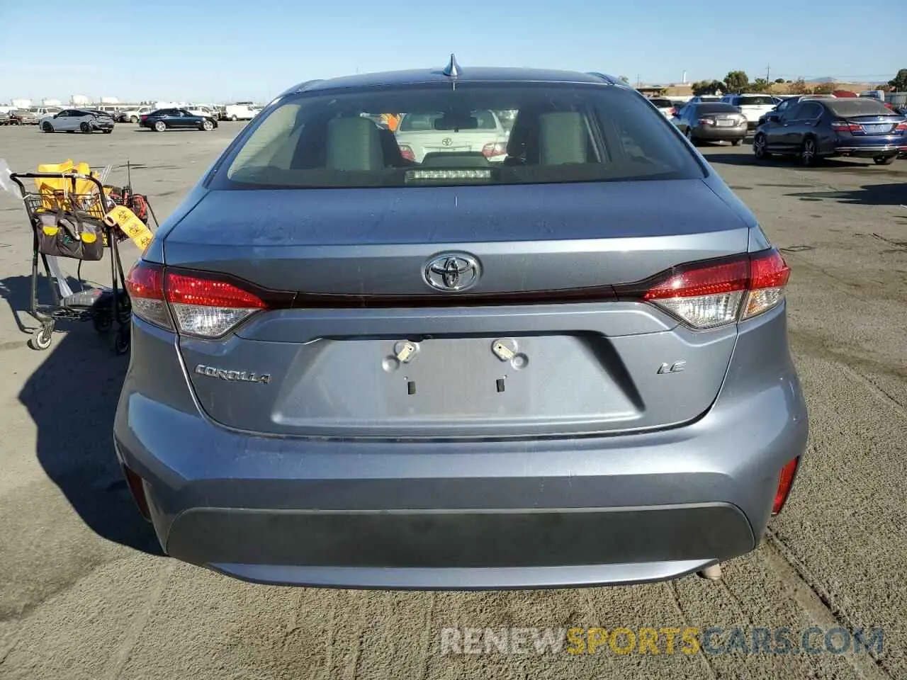 6 Photograph of a damaged car JTDEPMAE4N3026917 TOYOTA COROLLA 2022