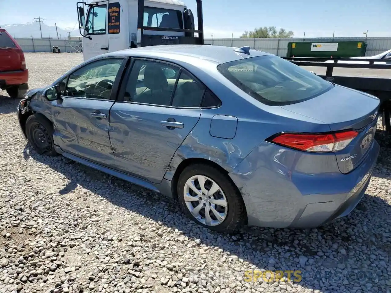 2 Photograph of a damaged car JTDEPMAE4N3027128 TOYOTA COROLLA 2022