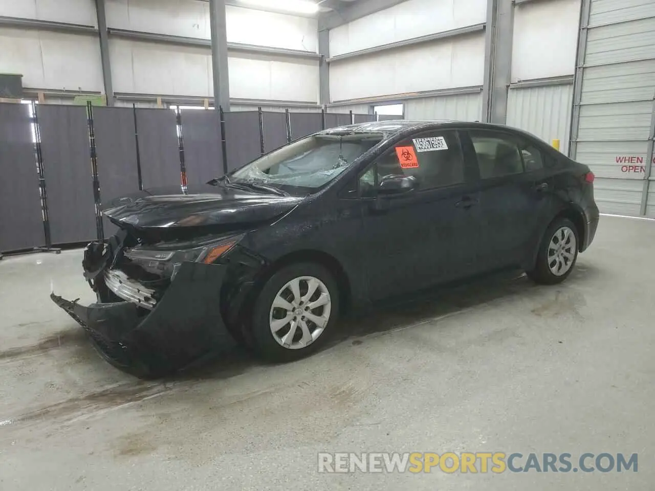 1 Photograph of a damaged car JTDEPMAE4NJ191460 TOYOTA COROLLA 2022